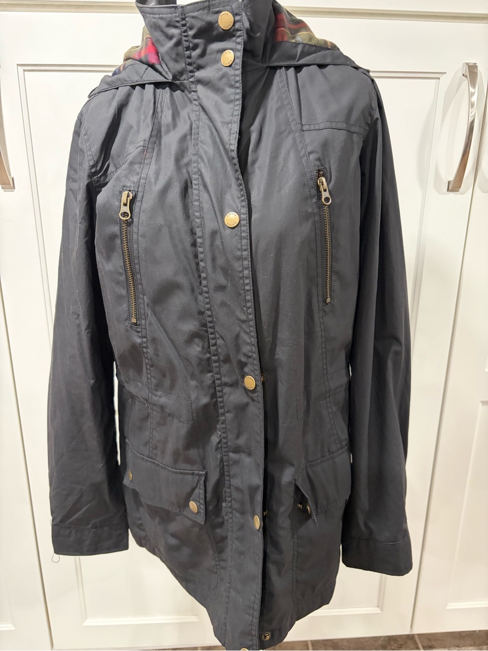 Orvis Black River Road Waxed Cotton Utility Jacket